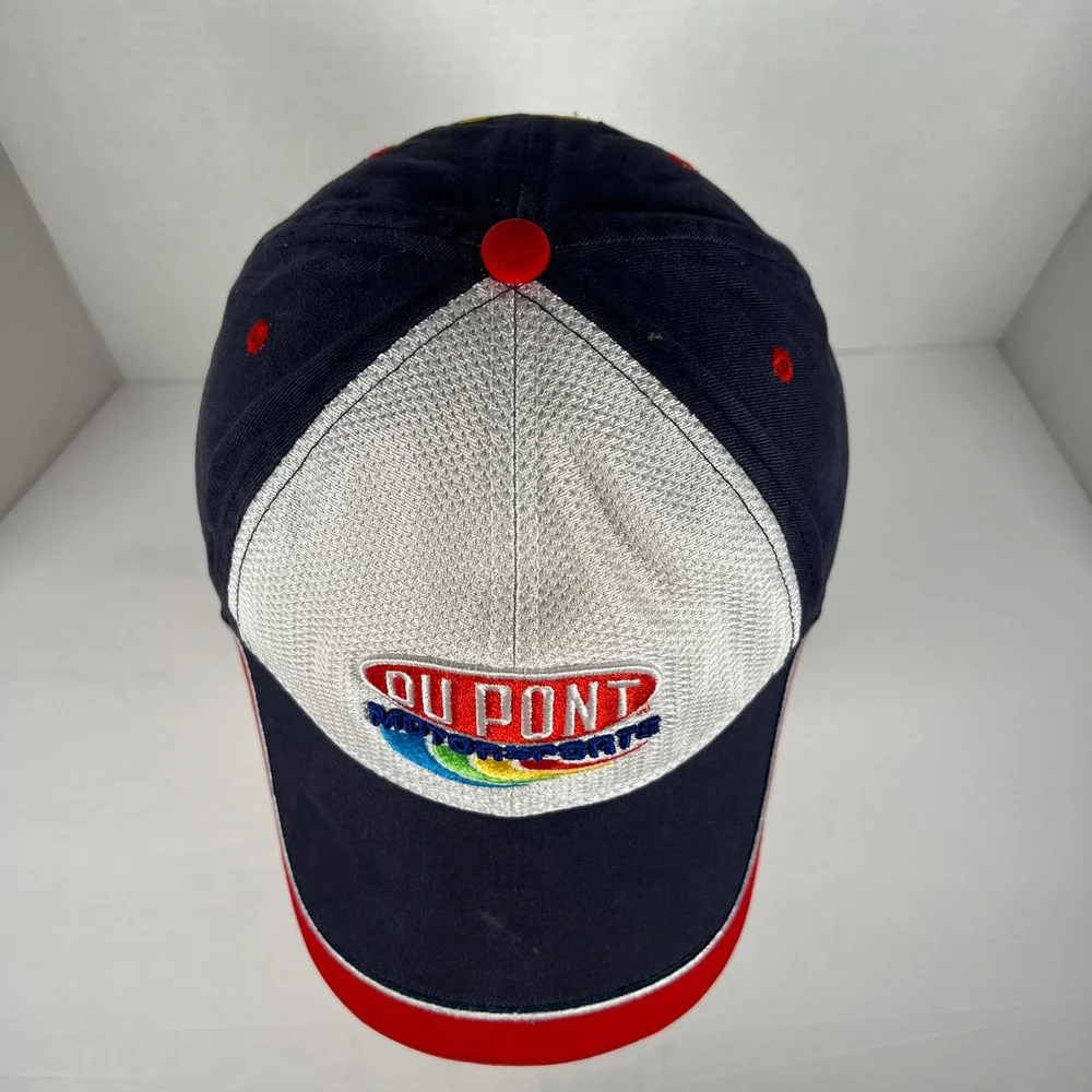 Jeff Gordon DuPont Motorsports NASCAR Hat Winners Circle #24 Navy Silver Red Cap